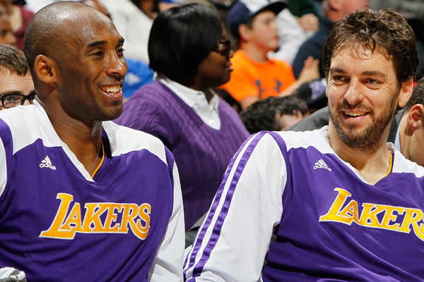 Kobe Bryant; Pau Gasol 